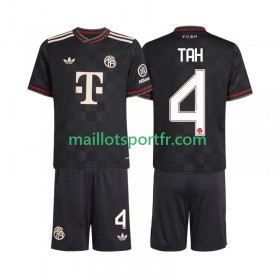 Maillot de Foot Bayern Munich Jonathan Tah 4 Enfant Troisieme 2025/26